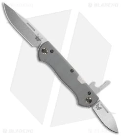 Benchmade Weekender Slip Joint Knife Cool Gray G-10 (3" SW) 317