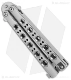 Rare Pre-Production Benchmade 31S Balisong Butterfly Knife (3" Satin Serr) -Knives Benchmade Store Rare Pre Production benchmade 31S bali satin serr BHQ 37215 er spine