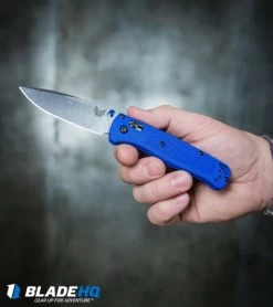 Benchmade Bugout AXIS Lock Pocket Knife Blue (3.24" Satin) 535 19 Benchmade Bugout AXIS Lock Pocket Knife Blue (3.24" Satin) 535 -Knives Benchmade Store Untitled 29
