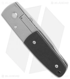 Vintage Benchmade 330 Mel Pardue Knife Ti/Black G-10 (2.4" Satin Serr) -Knives Benchmade Store Vintage Benchmade 330 Mel Pardue ti black G10 satin serr BHQ 71890 er side