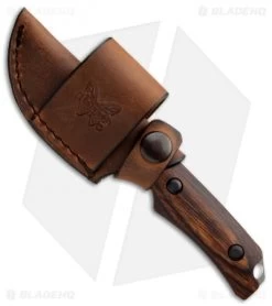 Benchmade Hidden Canyon Hunter Knife Wood Fixed Blade (2.67" Stonewash) 15016-2 8 Benchmade Hidden Canyon Hunter Knife Wood Fixed Blade (2.67" Stonewash) 15016-2 -Knives Benchmade Store benchmade 15016 2 hunter fb leather sheath
