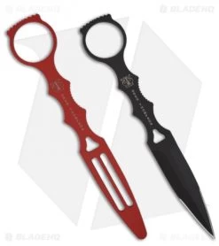 Benchmade SOCP Dagger Knife W/ Trainer Blade (3.22" Black) 176BKSN-Combo