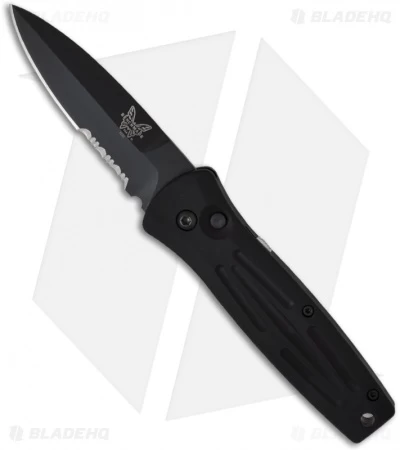 Benchmade Mel Pardue 3550 Automatic Knife (2.98" Black Serr) 3550SBK 3 Benchmade Mel Pardue 3550 Automatic Knife (2.98" Black Serr) 3550SBK
