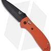 Benchmade Griptilian AXIS Lock Knife Orange (3.45" Black) 551BK-ORG -Knives Benchmade Store benchmade 551bk org grip drop point