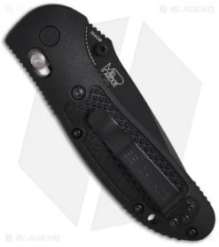 Benchmade Griptilian AXIS Lock Knife Black (3.45" Black Serr) 551SBK -Knives Benchmade Store benchmade 551sbk griptilian mpd new back