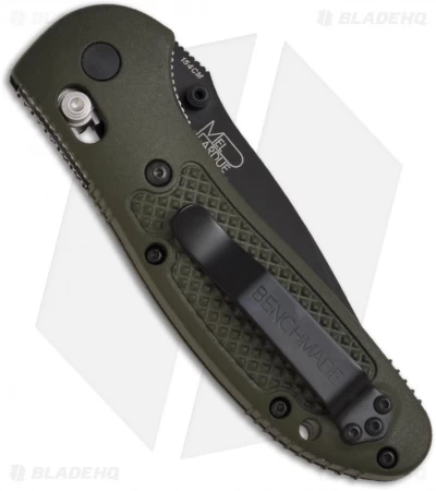 Benchmade Griptilian Tanto AXIS Lock Knife (3.45" Black) 553BKOD 4 Benchmade Griptilian Tanto AXIS Lock Knife (3.45" Black) 553BKOD - Image 2