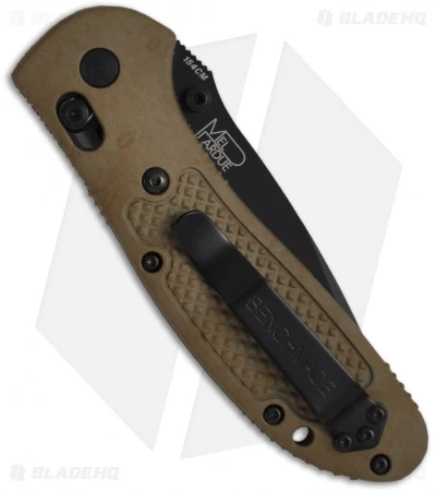 Benchmade Griptilian Tanto AXIS Lock Knife Sand (3.45" Black) 553BKSN 4 Benchmade Griptilian Tanto AXIS Lock Knife Sand (3.45" Black) 553BKSN - Image 2