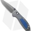 Benchmade Gold Class 556-141 Mini Griptilian AXIS Knife Titanium Blue Twill G10 -Knives Benchmade Store benchmade 556 141 pardue mini grip dpt axs