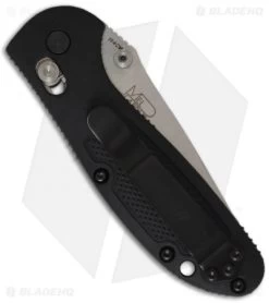 Benchmade Mini Griptilian AXIS Lock Knife Black (2.91" Satin) 556-154CM -Knives Benchmade Store benchmade 556 mini griptilian mdp new back 3