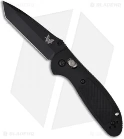 Knives Benchmade Store 3 Benchmade Mini Griptilian Tanto AXIS Lock Knife (2.91" Black) 557BK