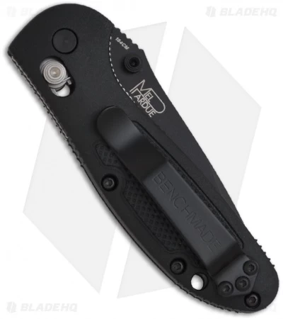 Benchmade Mini Griptilian Tanto AXIS Lock Knife (2.91" Black) 557BK 4 Benchmade Mini Griptilian Tanto AXIS Lock Knife (2.91" Black) 557BK - Image 2