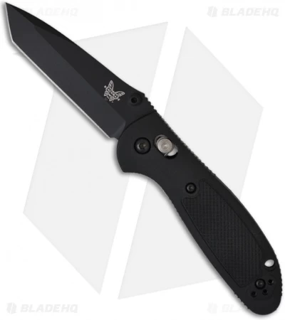 Benchmade Mini Griptilian Tanto AXIS Lock Knife (2.91" Black) 557BK 3 Benchmade Mini Griptilian Tanto AXIS Lock Knife (2.91" Black) 557BK