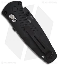 Benchmade Mini Barrage AXIS-Assist Knife (2.91" Black) 585BK -Knives Benchmade Store benchmade 585bk mini barrage back