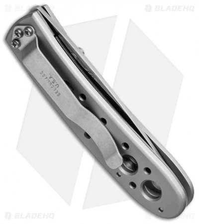 Vintage Benchmade Leopard 612S-CLR Liner Lock Knife (3.0" Satin Serr) 4 Vintage Benchmade Leopard 612S-CLR Liner Lock Knife (3.0" Satin Serr) - Image 2