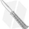 Benchmade 62 Balisong Butterfly Knife Stainless Steel (4.25" Satin) -Knives Benchmade Store benchmade 62 Balisong butterfly ss satin BHQ 11144 jr