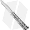 Benchmade 63 Bowie Balisong Butterfly Knife (4.25" Satin) -Knives Benchmade Store benchmade 63 bowie bali song butterfly bhq 14371 jr