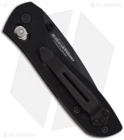 Benchmade Sequel AXIS Lock Knife (2.95" Black) 707BK -Knives Benchmade Store benchmade 707bk sequel back