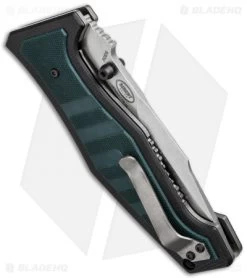 Benchmade Vicar Liner Lock Knife Green/Black G-10 (3.86" Stonewash) 757 5 Benchmade Vicar Liner Lock Knife Green/Black G-10 (3.86" Stonewash) 757 -Knives Benchmade Store benchmade 757 sibert mono ts side