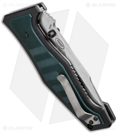 Benchmade Vicar Liner Lock Knife Green/Black G-10 (3.86" Stonewash) 757 4 Benchmade Vicar Liner Lock Knife Green/Black G-10 (3.86" Stonewash) 757 - Image 2