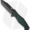 Benchmade Vicar Liner Lock Knife Green/Black G-10 (3.86" Black) 757BK