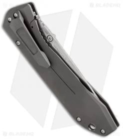 Benchmade 761 Titanium Monolock Knife (3.73" Satin) -Knives Benchmade Store benchmade 761 titanium framelock m390 side