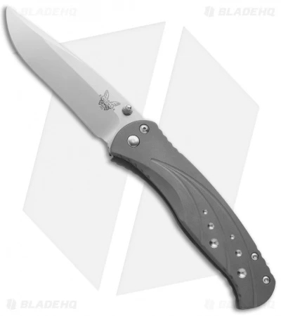 Benchmade 790 Subrosa Titanium Knife Spring Assist Monolock (Satin) 3 Benchmade 790 Subrosa Titanium Knife Spring Assist Monolock (Satin)