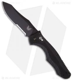 Benchmade 810SBK Contego AXIS Lock Knife (3.98" Black Serr)