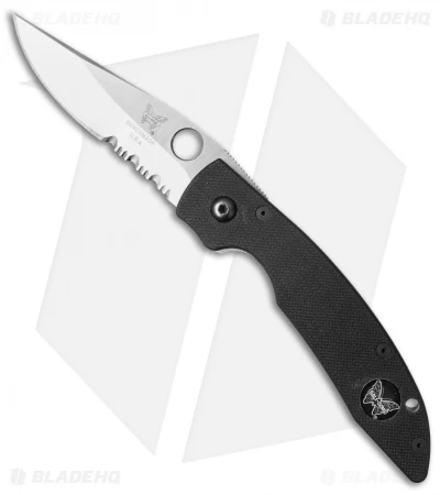 Rare Benchmade Mini AFCK 812S Liner Lock Knife (3.25" Satin Serr) 3 Rare Benchmade Mini AFCK 812S Liner Lock Knife (3.25" Satin Serr)