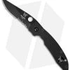 Rare Benchmade Mini AFCK 812SBT Liner Lock Knife (3.25" Black Serr) -Knives Benchmade Store benchmade 812sbt cm