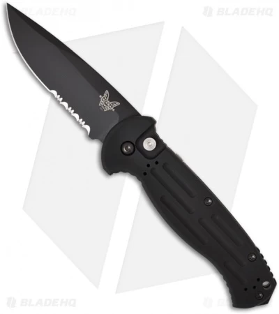 Benchmade 9051SBK AFO II Automatic Knife (3.56" Black Serr) 3 Benchmade 9051SBK AFO II Automatic Knife (3.56" Black Serr)