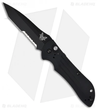 Benchmade 9101SBK Auto Stryker Automatic Knife Next Gen (3.6" Black Serr) 3 Benchmade 9101SBK Auto Stryker Automatic Knife Next Gen (3.6" Black Serr)