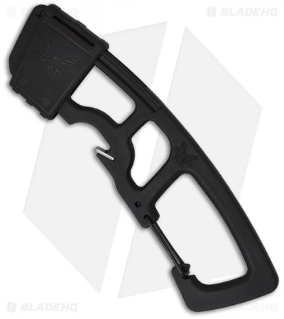 Benchmade Black Strap Cutter Rescue Hook W/ Carabiner 9CB-BLK 4 Benchmade Black Strap Cutter Rescue Hook W/ Carabiner 9CB-BLK - Image 2
