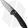 Benchmade Arcane Flipper AXIS-Assist Knife Black (3.2" Satin Serr CPM-S90V) 490S -Knives Benchmade Store benchmade amicus flipper 490s cm