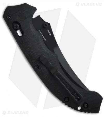 Benchmade Bedlam AXIS Lock Knife (3.95" Black Serr) 860SBK 4 Benchmade Bedlam AXIS Lock Knife (3.95" Black Serr) 860SBK - Image 2