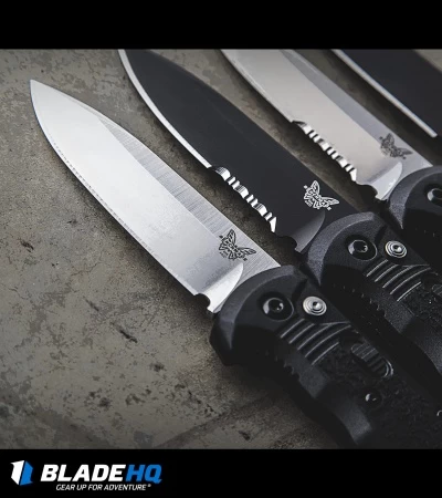 Benchmade 4400SBK Casbah Automatic Knife Black Grivory (3.4" Black Serr) 7 Benchmade 4400SBK Casbah Automatic Knife Black Grivory (3.4" Black Serr) - Image 5