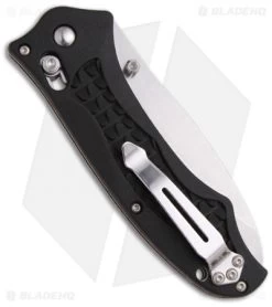 Benchmade Bullhead Axis Lock Knife Black (3.45" Satin) 111H2O-BLK -Knives Benchmade Store benchmade dive knife 111h2o blk back