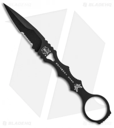 Benchmade SOCP Fixed Blade Knife 178SBKSN (3.22" Serr Black) W/ Sand Sheath 3 Benchmade SOCP Fixed Blade Knife 178SBKSN (3.22" Serr Black) W/ Sand Sheath