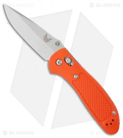 Benchmade Griptilian AXIS Lock Knife Orange (3.4" Satin) 551H2O 3 Benchmade Griptilian AXIS Lock Knife Orange (3.4" Satin) 551H2O