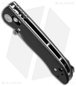 Benchmade Foray AXIS Lock Knife Black G-10 (3.24" Satin Serr) 698S -Knives Benchmade Store benchmade foray axis 698s bottom cm