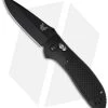 Benchmade Griptilian AXIS Lock Knife Black (3.45" Black) 551BK-S30V -Knives Benchmade Store benchmade griptilian 551bk 1