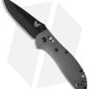 Benchmade Griptilian AXIS Lock Knife Gray/Blue G-10 (3.45" Black) 551BK-1 -Knives Benchmade Store benchmade griptilian 551bk 1 cm