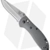 Benchmade Griptilian AXIS Lock Knife Gray/Blue G-10 (3.45" Satin Serr) 551S-1 -Knives Benchmade Store benchmade griptilian 551s 1 cm