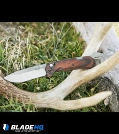 Benchmade Grizzly Creek Folder AXIS Lock Knife W/ Hook (3.5" Satin) 15060-2 -Knives Benchmade Store benchmade grizzly creek 15060 2 BHQ 21346 antlers dl