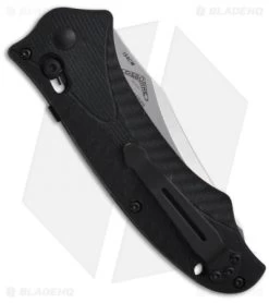 Benchmade Rift Automatic Knife Black G-10 (3.67" Satin Serr) 9555S -Knives Benchmade Store benchmade osborne rift auto axis 9555s back