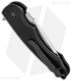 Benchmade Precinct Flipper Liner Lock Knife Black G-10 (3.3" Satin) Ball 320 -Knives Benchmade Store benchmade precinct flipper 320 side cm