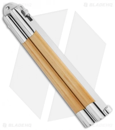 Benchmade Vintage Bali-Song USA Jody Samson Butterfly Knife Micarta (4.25" Bowie) 4 Benchmade Vintage Bali-Song USA Jody Samson Butterfly Knife Micarta (4.25" Bowie) - Image 2