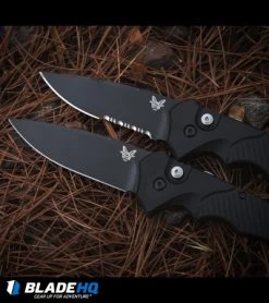 Benchmade Rukus II Automatic Knife (3.4" Black Serr) 9600SBK 13 Benchmade Rukus II Automatic Knife (3.4" Black Serr) 9600SBK -Knives Benchmade Store benchmade rukus ii plain 9600BK BHQ 74494 serr 9600SBK BHQ 74379 dl