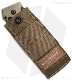 Benchmade Sibert 275SBKSN Adamas AXIS Lock Knife Tan G-10 (3.82" Black Serr) -Knives Benchmade Store benchmade sibert adams 275sbksn sheath