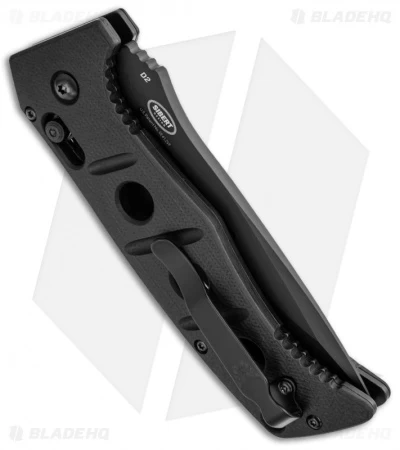 Benchmade 2750 Adamas Automatic Knife W/ Black Handle (3.82" Black Serr) 2750SBK 4 Benchmade 2750 Adamas Automatic Knife W/ Black Handle (3.82" Black Serr) 2750SBK - Image 2