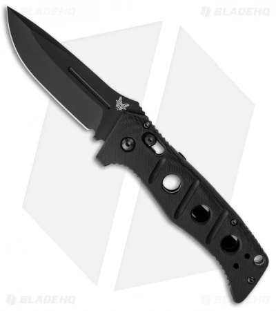 Benchmade 2750 Adamas Automatic Knife W/ Black Handle (3.82" Black) 2750BK 3 Benchmade 2750 Adamas Automatic Knife W/ Black Handle (3.82" Black) 2750BK